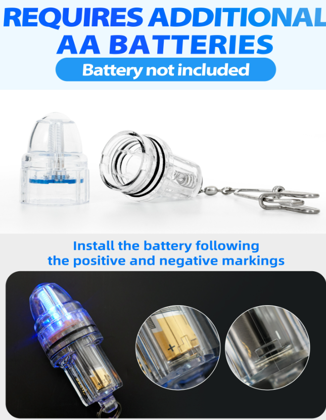 Bluewing Upgraded 3pcs Deep Drop Light