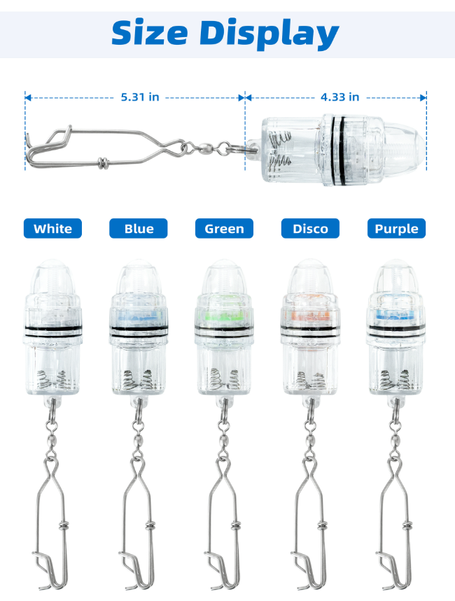 Bluewing Upgraded 3pcs Deep Drop Light