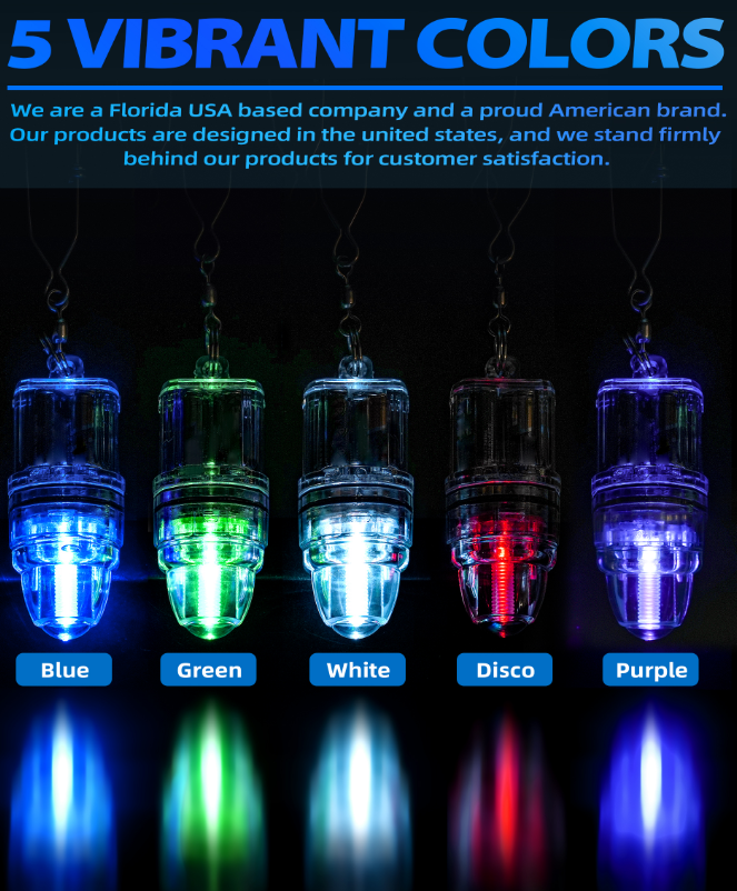 Bluewing Upgraded 3pcs Deep Drop Light