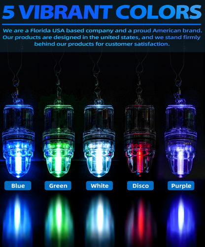 Bluewing Upgraded 3pcs Deep Drop Light