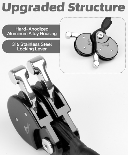 Bluewing Blue Water Outrigger Line Lock PRO