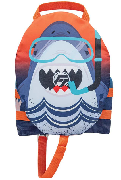 Full Throttle Water Buddies Life Jacket - Child (33-55 lbs) - Shark