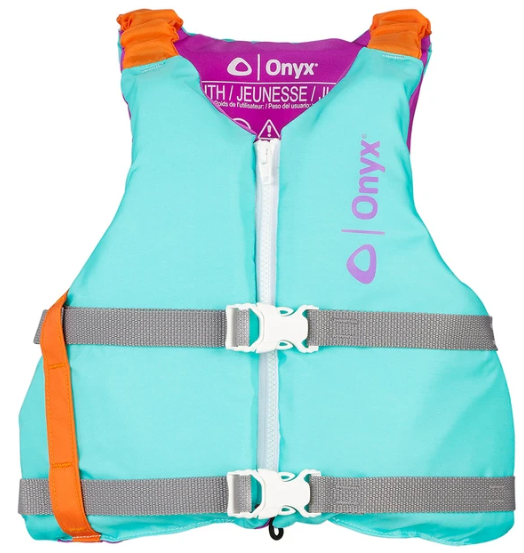 Onyx Youth Universal Paddle Vest - Aqua