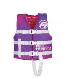 Full Throttle Nylon Life Jacket - Purple - CHILD