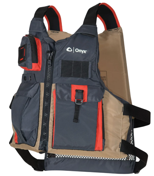 Onyx Kayak Fishing Life Jacket Universal 30"-52" Chest