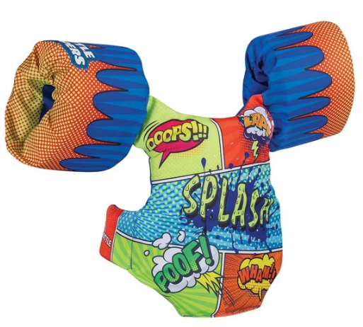 Full Throttle Little Dippers Life Jacket - Comic