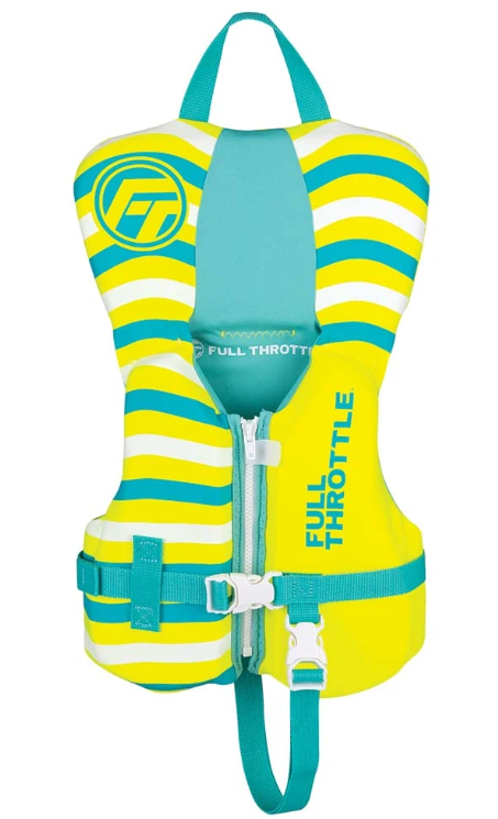Full Throttle Infant Rapid-Dry Life Jacket - Yellow