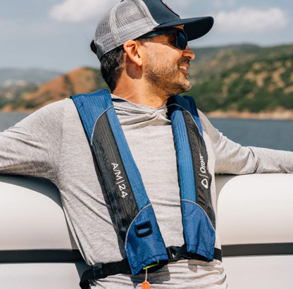 Onyx A/M-24 Automatic/Manual Inflatable Life Jacket Green