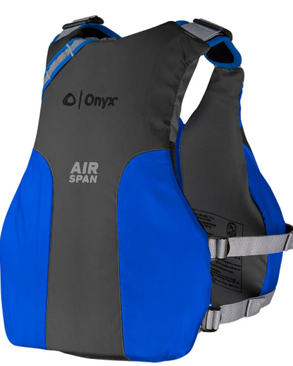 Onyx Air Span Breeze Life Jacket Blue Medium/Large