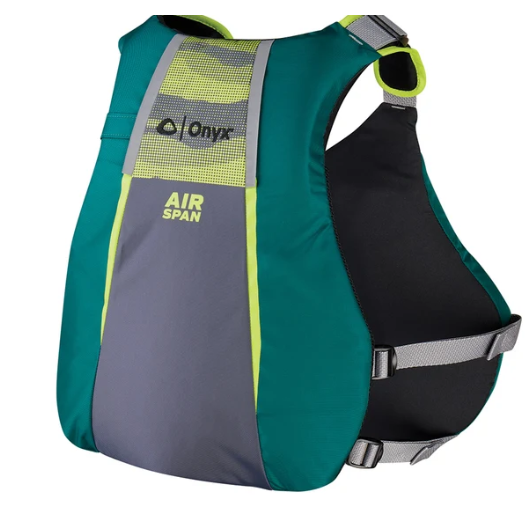 Onyx Airspan Angler Life Jacket - M/L - Green