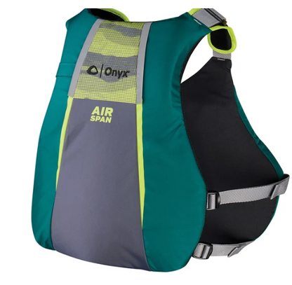 Onyx Airspan Angler Life Jacket - M/L - Green