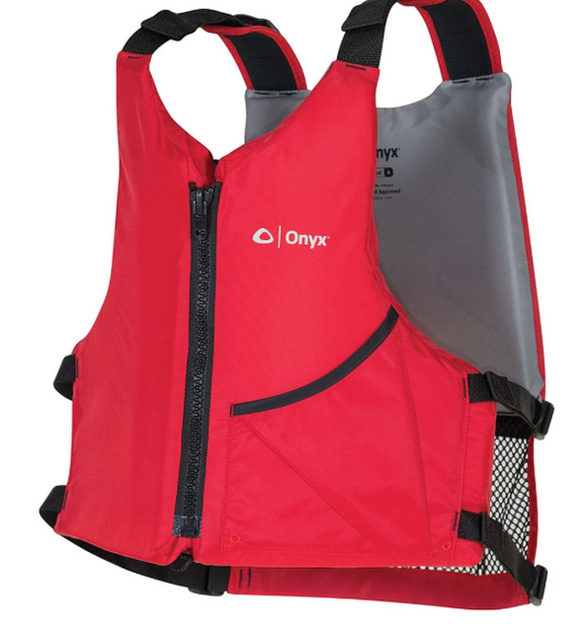 Onyx Universal Paddle Life Jacket Red Universal
