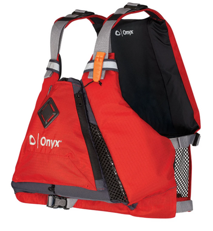 Onyx MoveVent Torsion Life Jacket Red Medium/Large