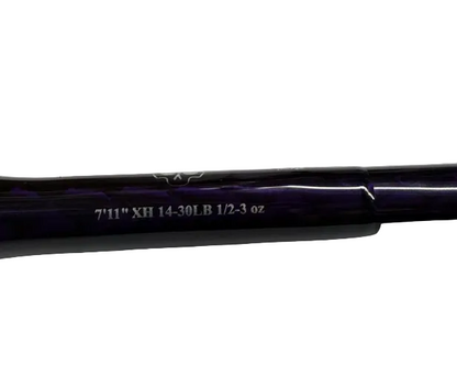 Witch Doctor JUDGEFWXH711C1430 Judge Fresh Water Series Casting Rod 7'11" 14-30lb