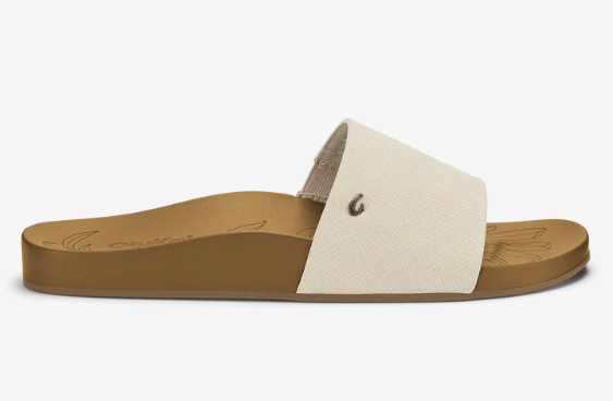 Olukai Women’s Slide Sandals Kīpe‘a Pono Tapa / Crosshatch