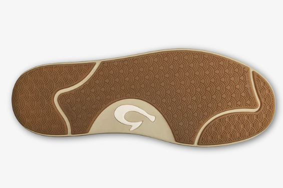 Olukai Men’s Woven Leather Shoes Lae‘ahi Lauhala Fox