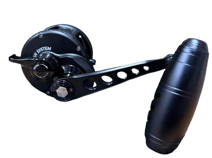 Maxel Armroy MAXARM35MB 35 Level Wind Conventional Reel Custom Matte Black Right Hand