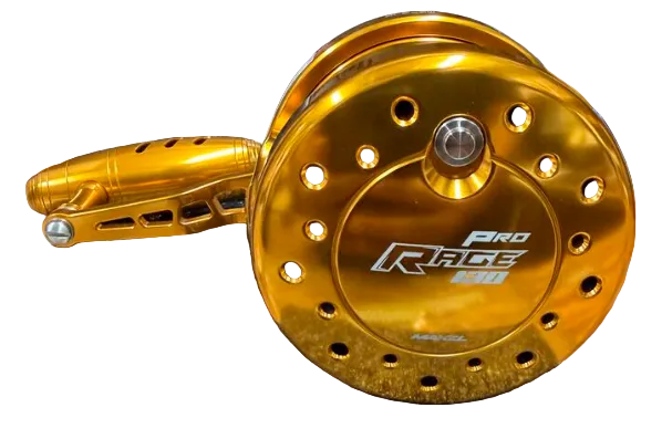 Maxel Rage Pro 130 Conventional Reel Gold Edition Right Hand