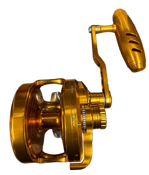 Maxel Rage Pro 130 Conventional Reel Gold Edition Right Hand