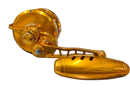Maxel Rage Pro 130 Conventional Reel Gold Edition Right Hand