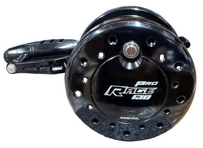 Maxel Rage Pro 130 Conventional Reel Shiny Black Edition Right Hand