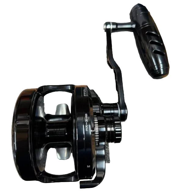 Maxel Rage Pro 130 Conventional Reel Shiny Black Edition Right Hand
