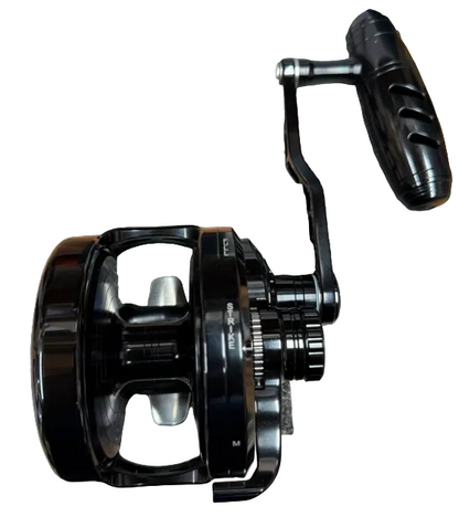 Maxel Rage Pro 130 Conventional Reel Shiny Black Edition Right Hand