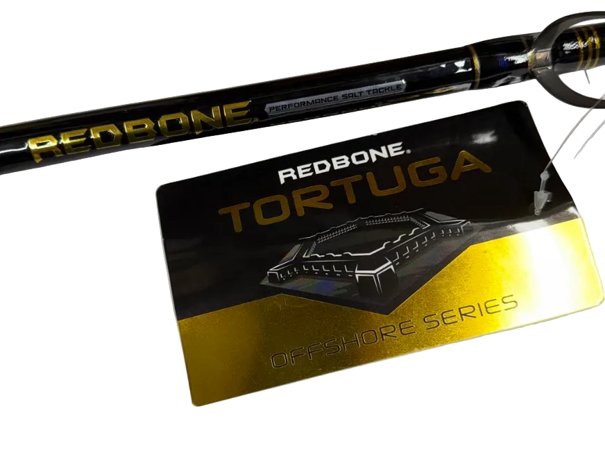 Redbone RBTORTUGAB60MH Tortuga Offshore Series Stand Up Conventional Rod Aluminum Butt Roller Tip 6' 30-100lb