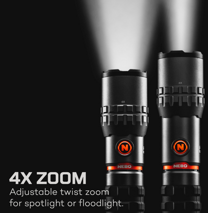 Nebo Slyde King 2K Rechargeable Magnetic Flash Light