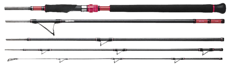 Daiwa ARDT1105MFS-TR Ardito Travel Surf Spinning Rod 5-Piece 11' 15-25lb