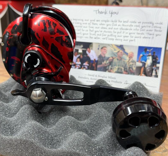 Accurate TXD-600X-FRI13 Tern 2 Limited Edition Friday The 13th Conventional Reel Right Hand