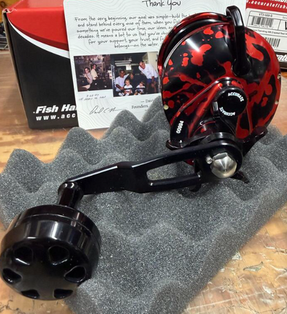 Accurate TXD-600XL-FRI13 Limited Edition Friday The 13th Conventional Reel Left Hand