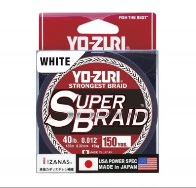 Yo-Zuri Super Braid White