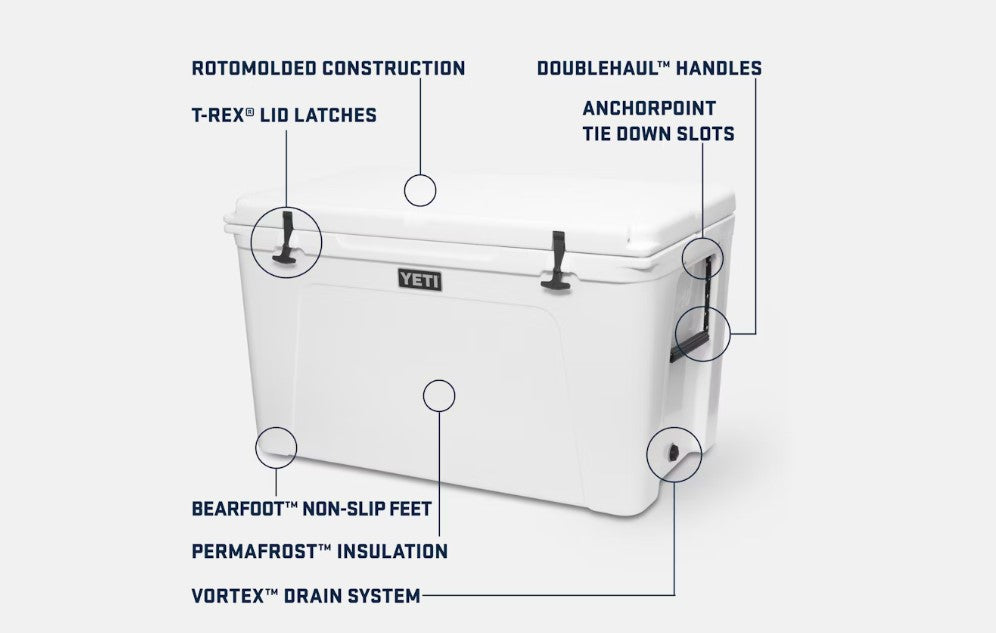 YETI Tundra 210 Cooler - White