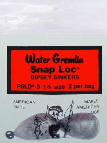 Water Gremlin’s Snap-Loc® Dipsey Swivel Sinkers