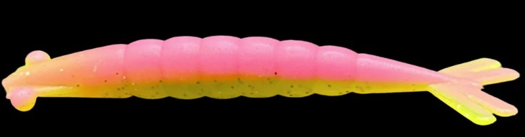 Thumper Shrimp Assorted Color Bodies 2" 3" 4"