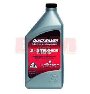 QuickSilver Premium 2-Stroke Engine Oil - 1 Quart.