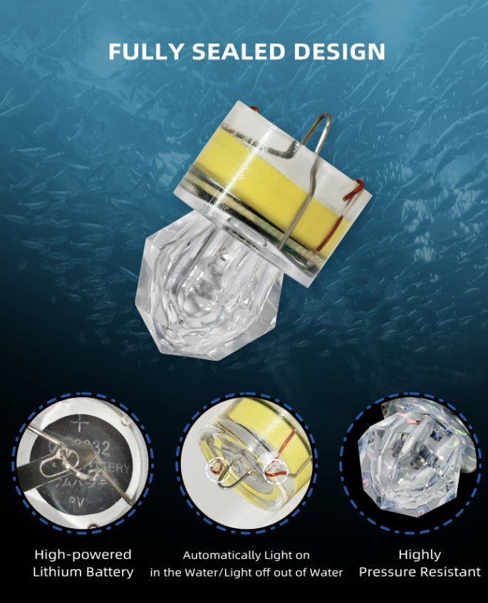 BLUEWING Water Activated Diamond Deep Drop Light (x5)