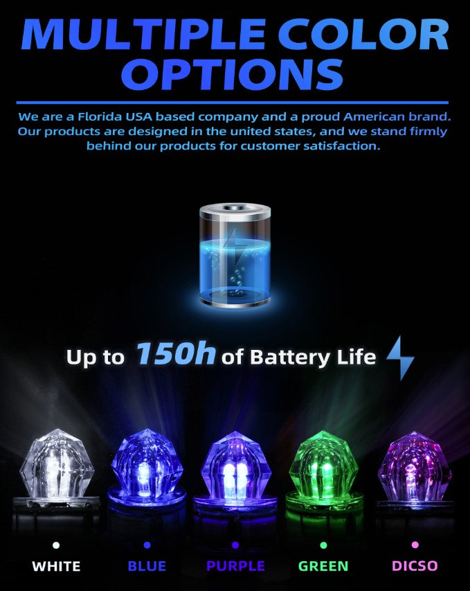 BLUEWING Water Activated Diamond Deep Drop Light (x5)