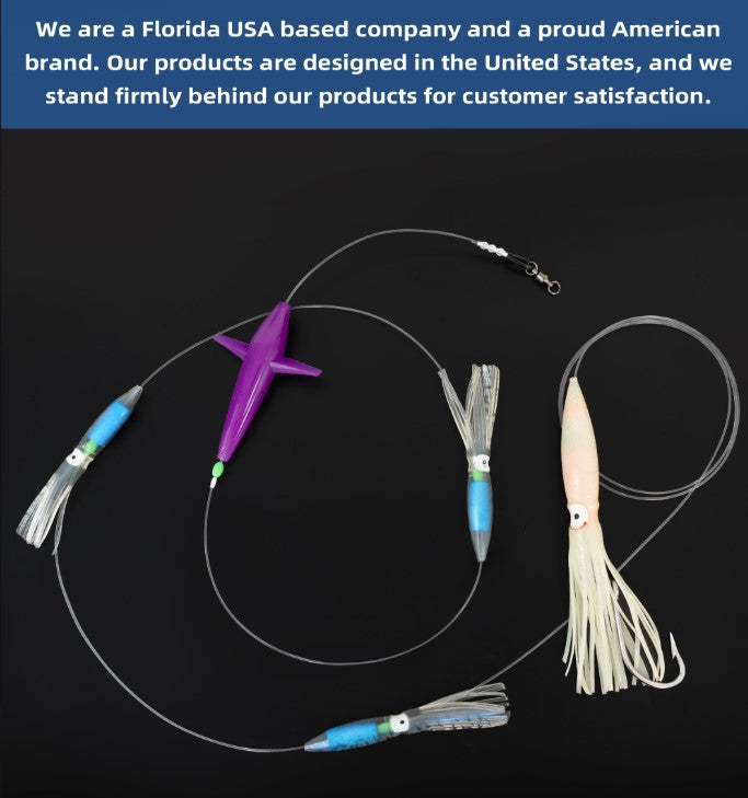 BLUEWING Big Game Daisy Chain with Bird and Bulb Squid