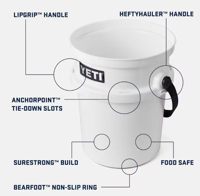Yeti Loadout 5-Gallon Bucket