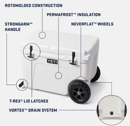 YETI® TUNDRA® Haul - Rolling Cooler with Wheels.