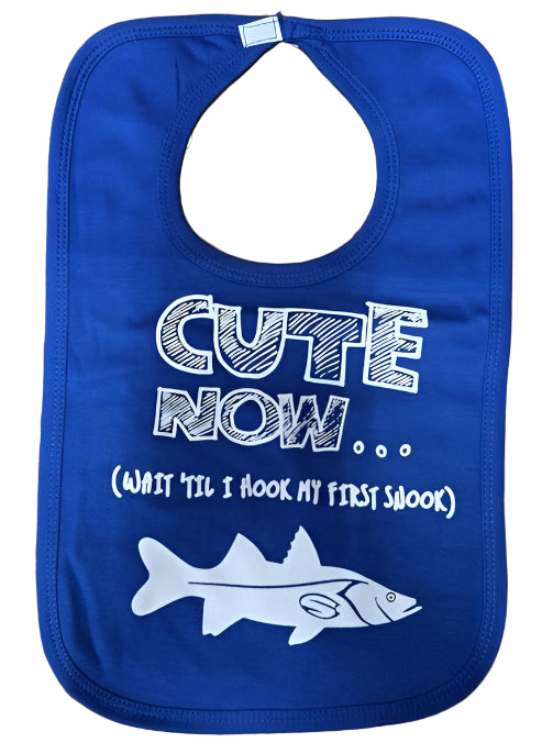 Cute Now Baby Gear Baby Bib Velcro Strapped.