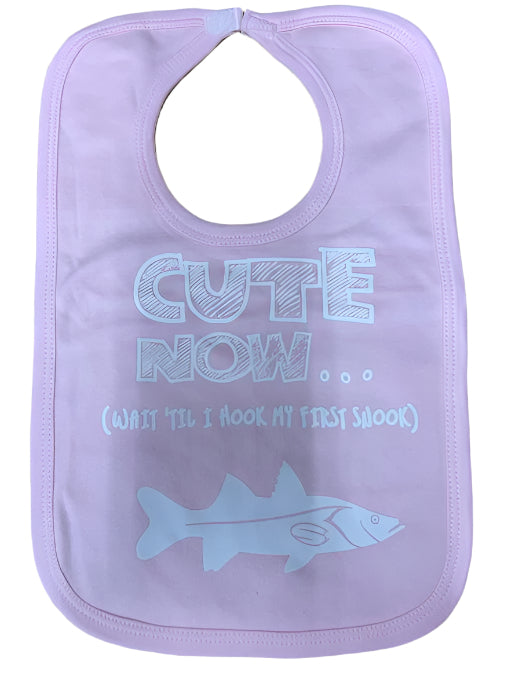 Cute Now Baby Gear Baby Bib Velcro Strapped.