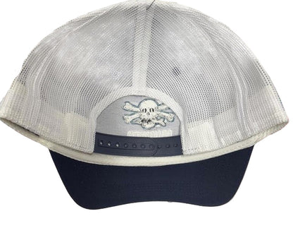 Calcutta Adjustable Trucker Snapback Hat With Mesh Back