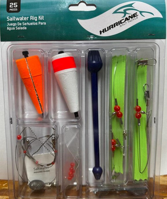 Hurricane Saltwater Rig Kit 25 Piece