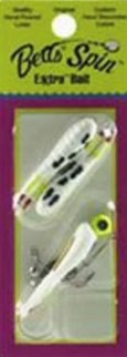 Betts Spin Split Tail Lure 1/16oz 1-1/2" 3pk
