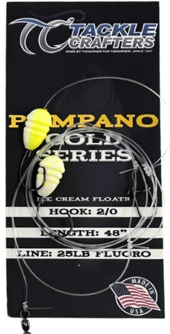 Tackle Crafters Pompano Rig Gold Series