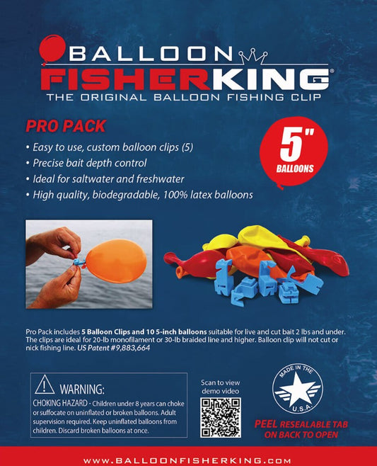 Balloon Fisher King "Pro Pack"