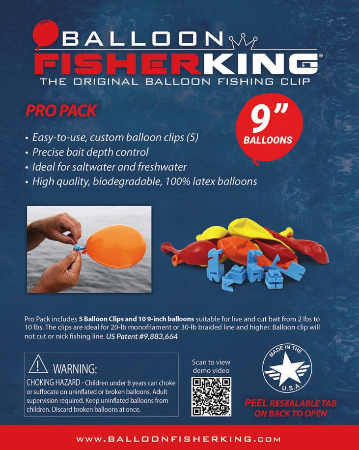 Balloon Fisher King "Pro Pack"